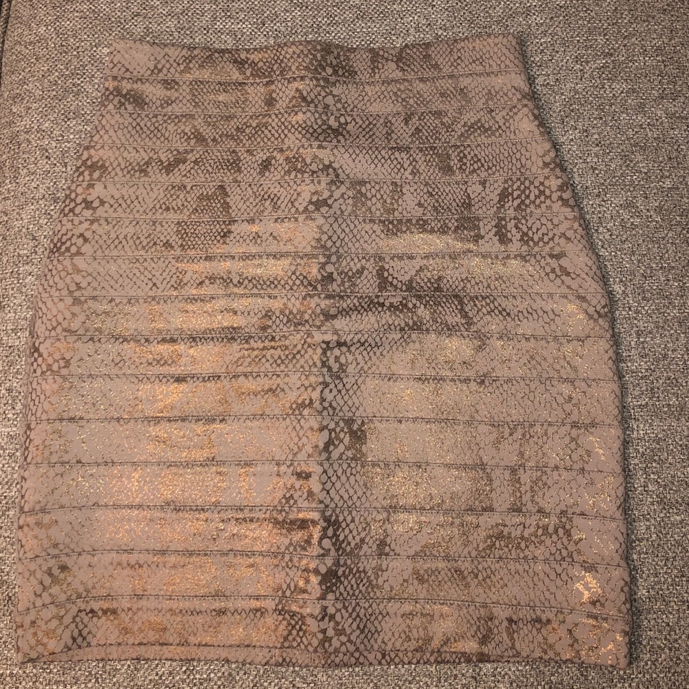 Express fitted skirt